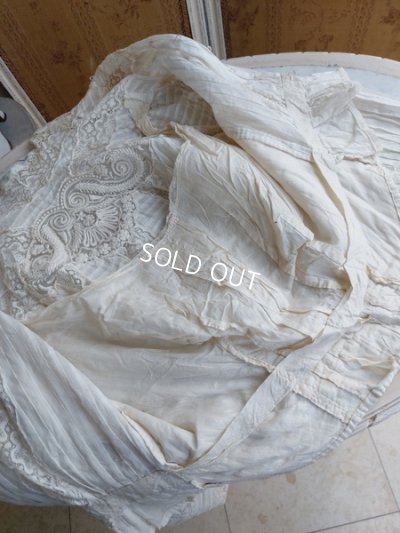 画像15: アンティークレースボディス