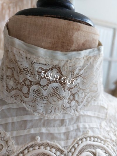 画像2: アンティークレースボディス