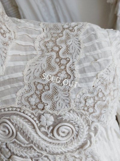 画像4: アンティークレースボディス