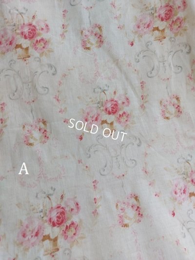 画像3: アンティークフレンチ花柄カーテン