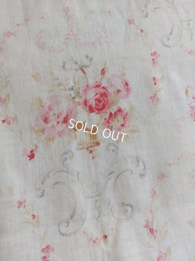 画像4: アンティークフレンチ花柄カーテン