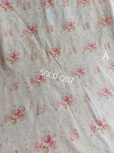 画像6: アンティークフレンチ花柄カーテン