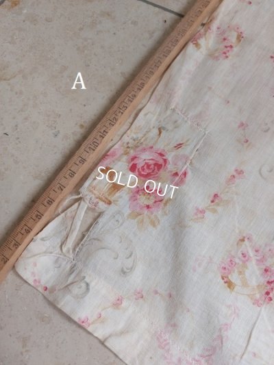 画像11: アンティークフレンチ花柄カーテン