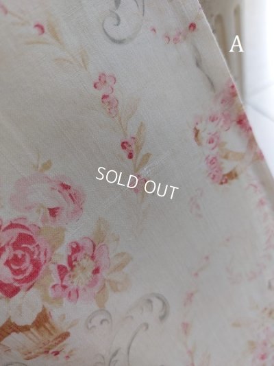 画像16: アンティークフレンチ花柄カーテン