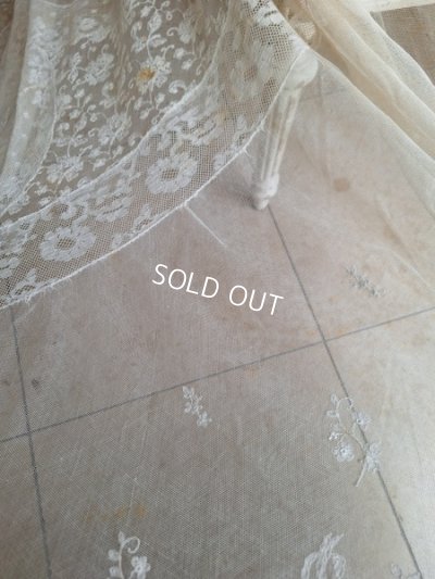 画像5: アンティークノルマンディレースベッドスプレッド