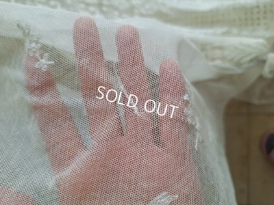 画像24: アンティークノルマンディレースベッドスプレッド