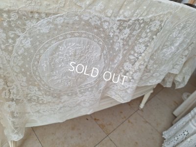 画像25: アンティークノルマンディレースベッドスプレッド