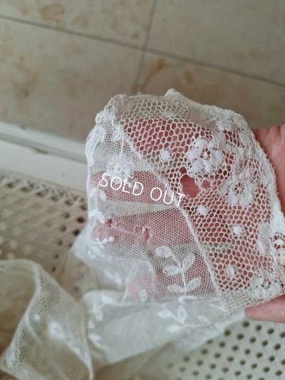 画像30: アンティークノルマンディレースベッドスプレッド