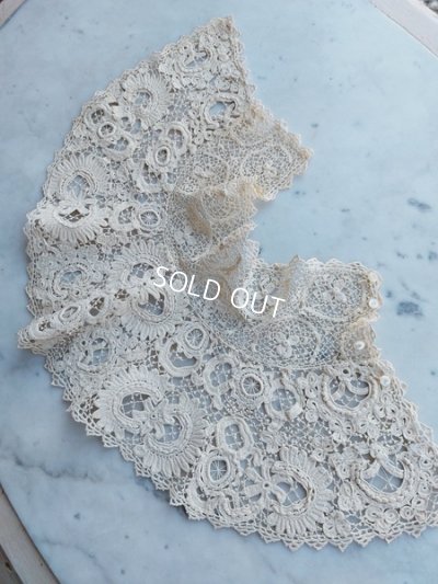 画像4: アンティークレース付け襟