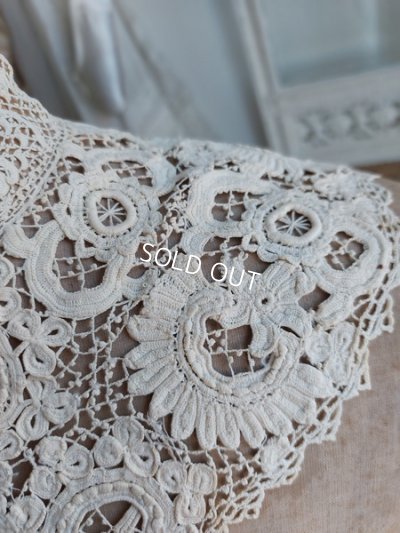 画像12: アンティークレース付け襟