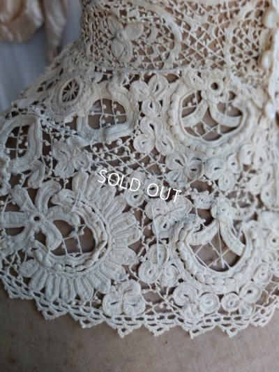 画像11: アンティークレース付け襟