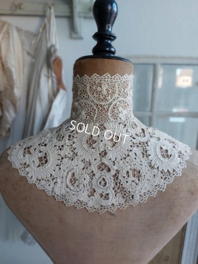 画像3: アンティークレース付け襟