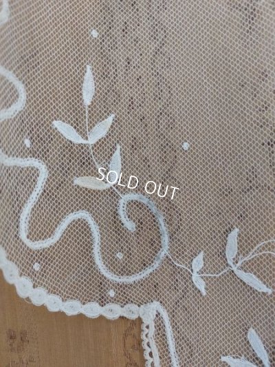 画像6: アンティークレースベール