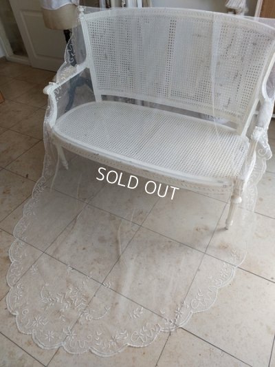 画像2: アンティークレースベール