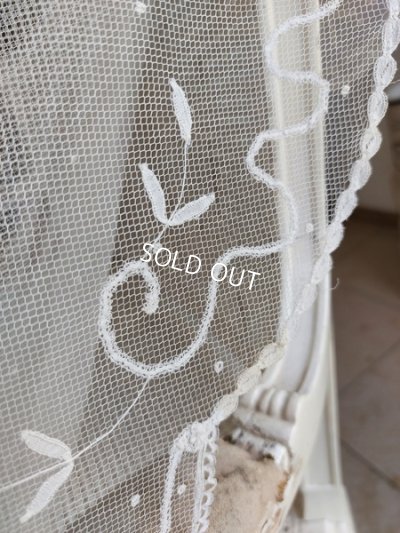 画像8: アンティークレースベール