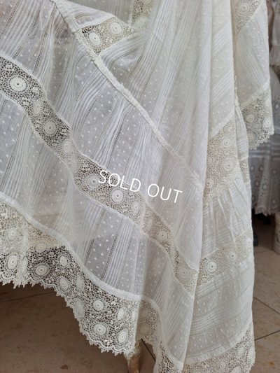 画像15: アンティークレースクロス