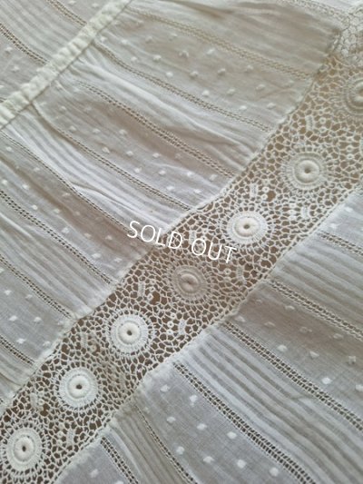 画像9: アンティークレースクロス