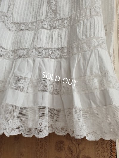 画像13: アンティークレースドレス