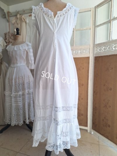 画像5: アンティークレースドレス