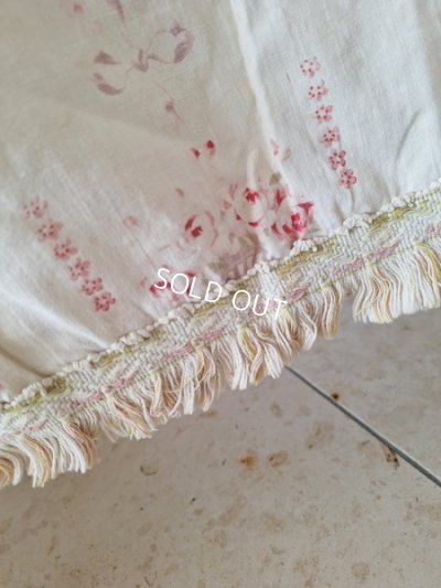 画像9: アンティークローズガーランド柄カーテン