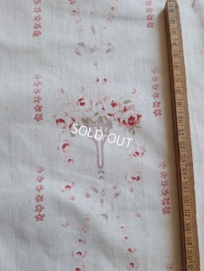 画像4: アンティークローズガーランド柄カーテン