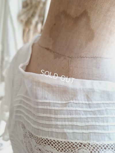 画像12: アンティークレースショール