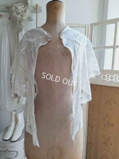 画像6: アンティークレースショール