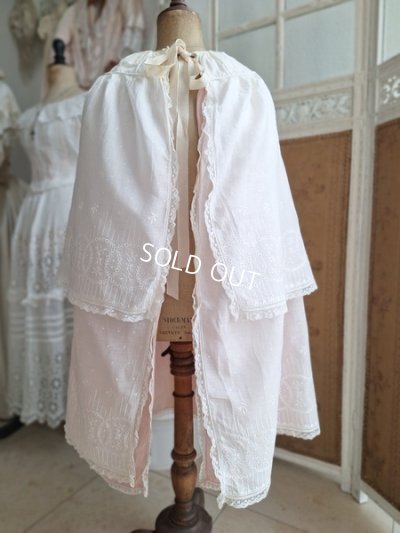 画像4: アンティークベビーケープ