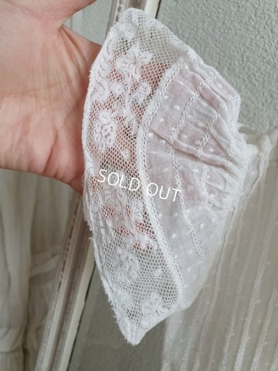 画像13: アンティークレースベビードレス