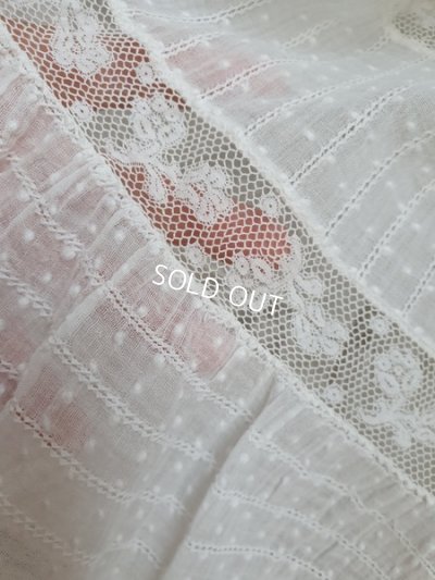 画像5: アンティークレースベビードレス