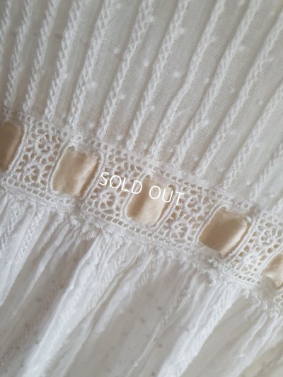 画像12: アンティークレースベビードレス