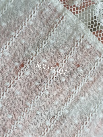 画像20: アンティークレースベビードレス