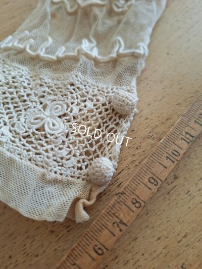 画像10: アンティークレースボディス