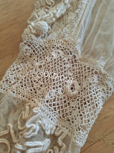 画像12: アンティークレースボディス