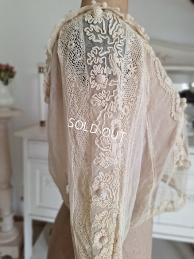 画像3: アンティークレースボディス