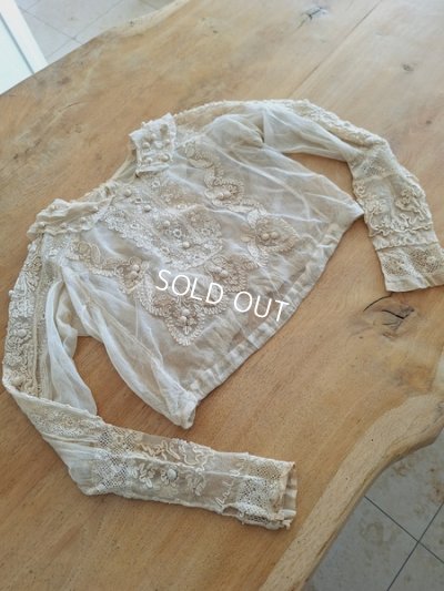 画像5: アンティークレースボディス