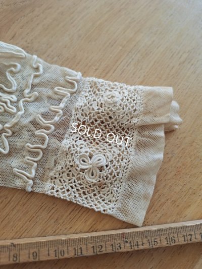 画像7: アンティークレースボディス