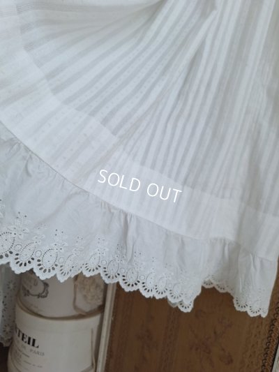 画像7: アンティーク洗礼式用ベビードレス