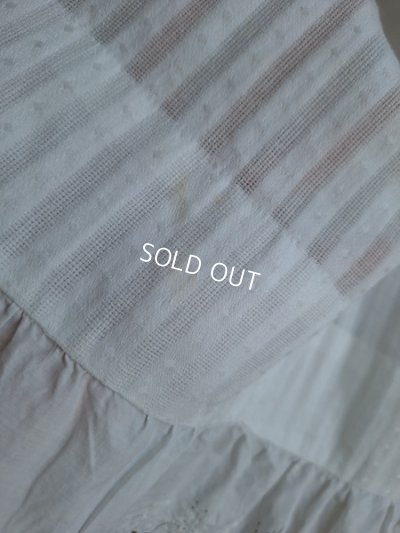 画像16: アンティーク洗礼式用ベビードレス