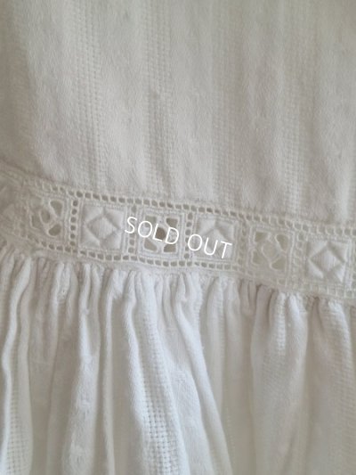 画像9: アンティーク洗礼式用ベビードレス