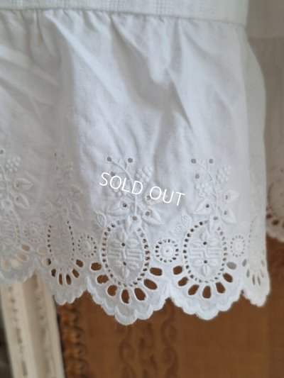 画像15: アンティーク洗礼式用ベビードレス