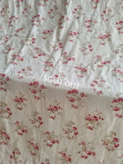画像4: アンティークローズ柄フレンチカーテン