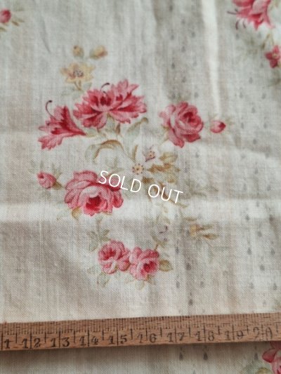 画像5: アンティークローズ柄フレンチカーテン