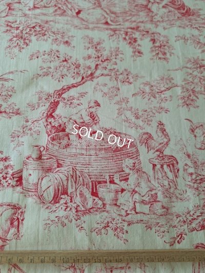 画像4: アンティークトワルドジュイ柄生地