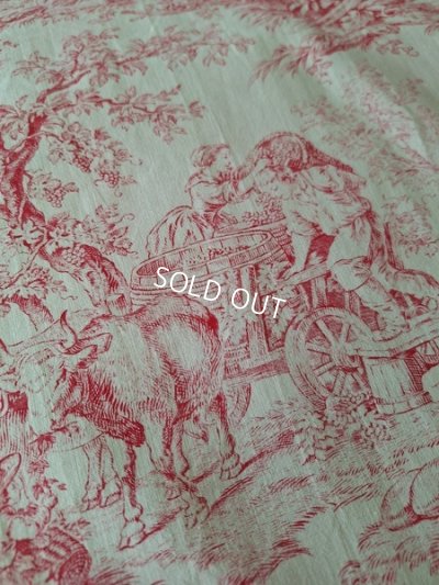 画像6: アンティークトワルドジュイ柄生地