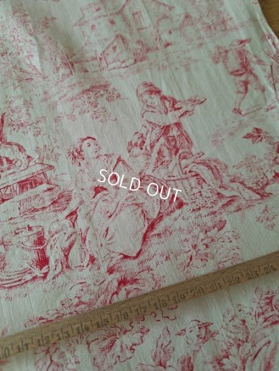 画像7: アンティークトワルドジュイ柄生地