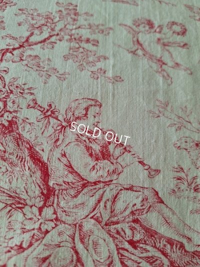 画像15: アンティークトワルドジュイ柄生地