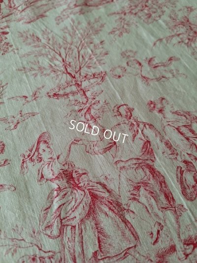 画像17: アンティークトワルドジュイ柄生地