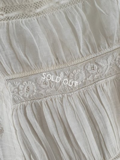 画像5: アンティークレースベビードレス