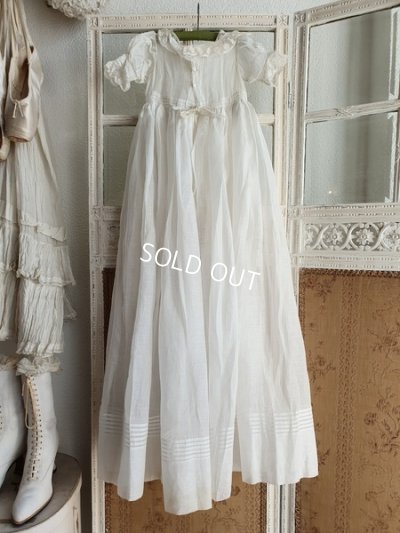 画像3: アンティークレースベビードレス